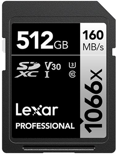 Lexar SDXC Professional UHS-I 1066x 512GB V30 - 1