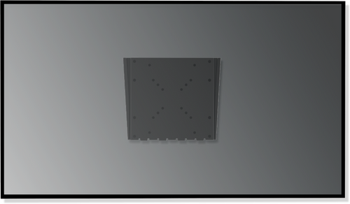 Cavus Support mural fixe univ WMU200 - 1