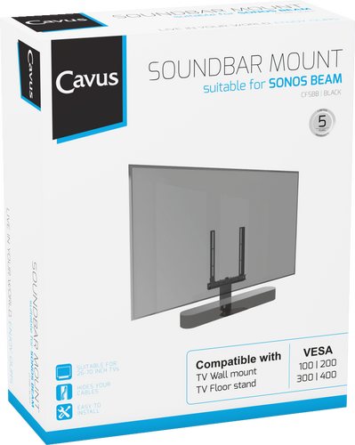 Cavus Frame Sonos Beam Noir - 9