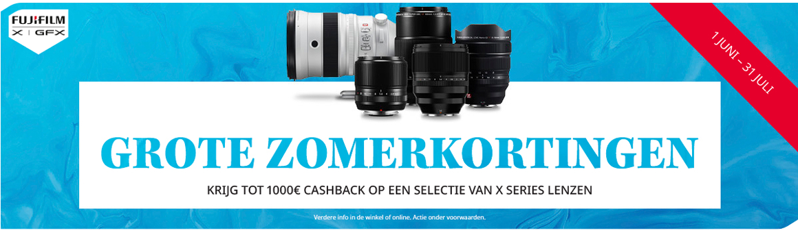 Fujifilm - X-Series Zomer Cashback Fujifilm - X-Series Zomer Cashback