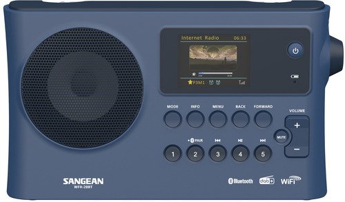 Sangean WFR-28C Donkerblauw - 1 Sangean WFR-28C Donkerblauw - 1