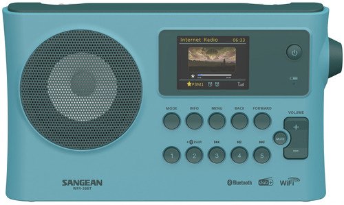 Sangean WFR-28C, lichtblauw - 1