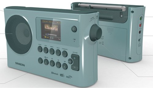 Sangean WFR-28C, lichtblauw - 2