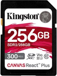 Kingston Canvas React Plus 256GB V90/UHS-II SDXC