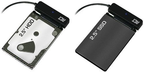 ACT AC1525 USB-C To 2.5 SATA Adapter Cable - 10