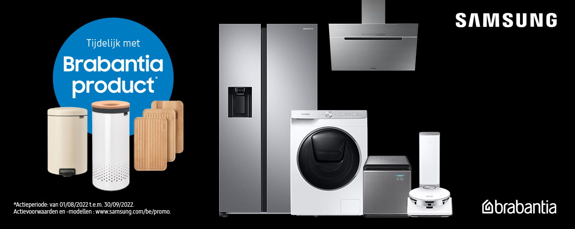 Samsung - Gratis Brabantia Product Samsung - Gratis Brabantia Product