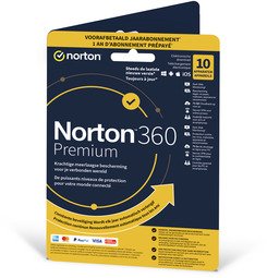 Norton 360 Premium 1 User 10 Device 12 Month