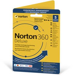 Norton 360 Deluxe 1 User 5 Device 12 Month