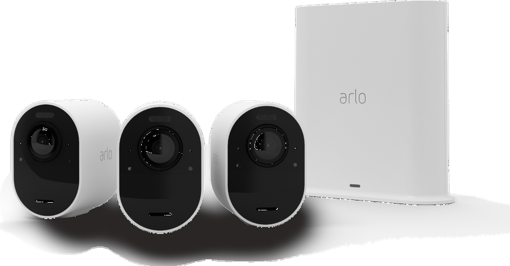 Arlo Ultra 2 4K Wit 3-Pack