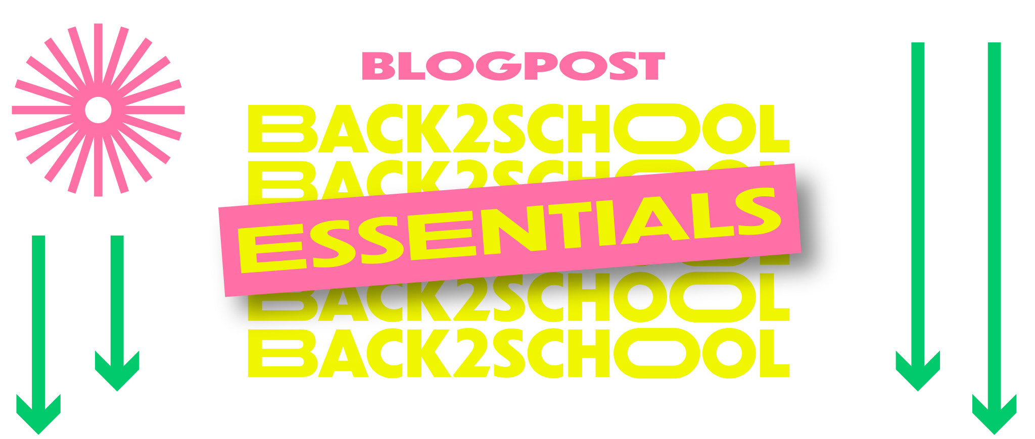 Back 2 school: Essentials voor het nieuwe schooljaar