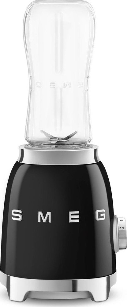 SMEG personal blender PBF01BLEU Zwart - Jaren '50-stijl