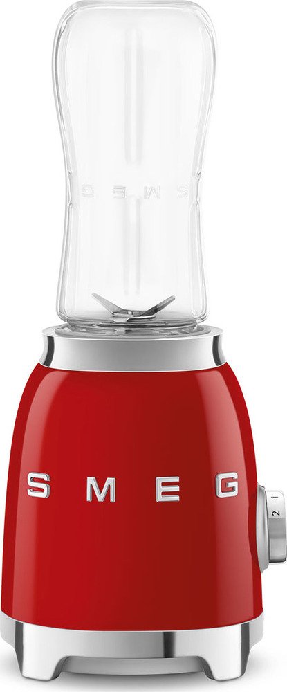 SMEG personal blender PBF01RDEU Rood - Jaren '50 stijl