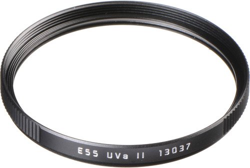 Leica Filtre UVa II, E55, Noir - 1