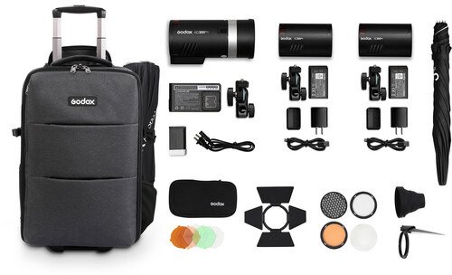 Godox AD300Pro  AD100Pro 3 Heads Kit - 2