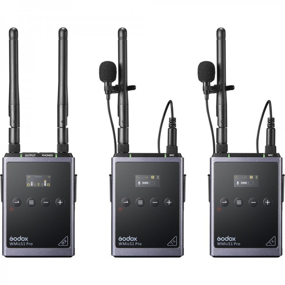 Godox WMICS1 Pro Kit 2 | Microfoons | 6952344223246