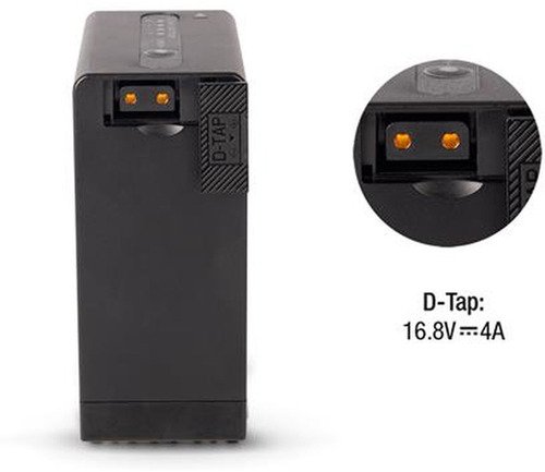 Hahnel HL-A65 Pro 14.4v 6800mah 98wh met USB en DTAP - 3