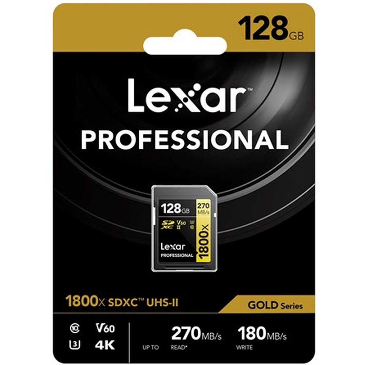 Lexar Professional SDXC 128GB BL 1800x UHS-II V60 gold - 3