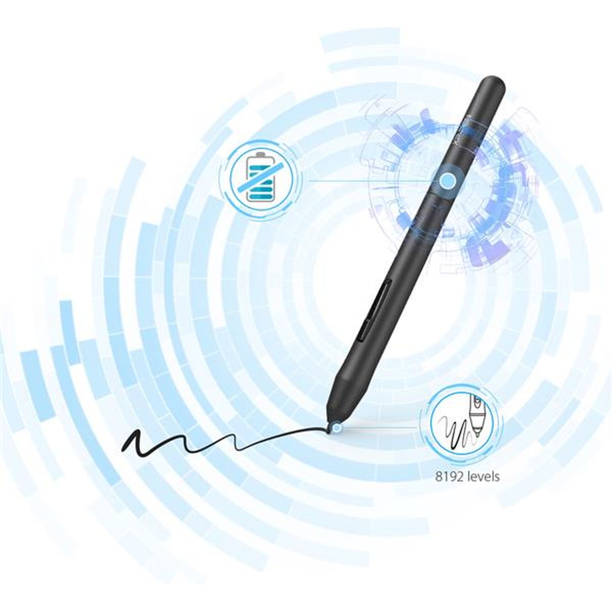 XP-Pen P01 Battery-free Stylus for Star 03/Star 06/StarG430S - 2