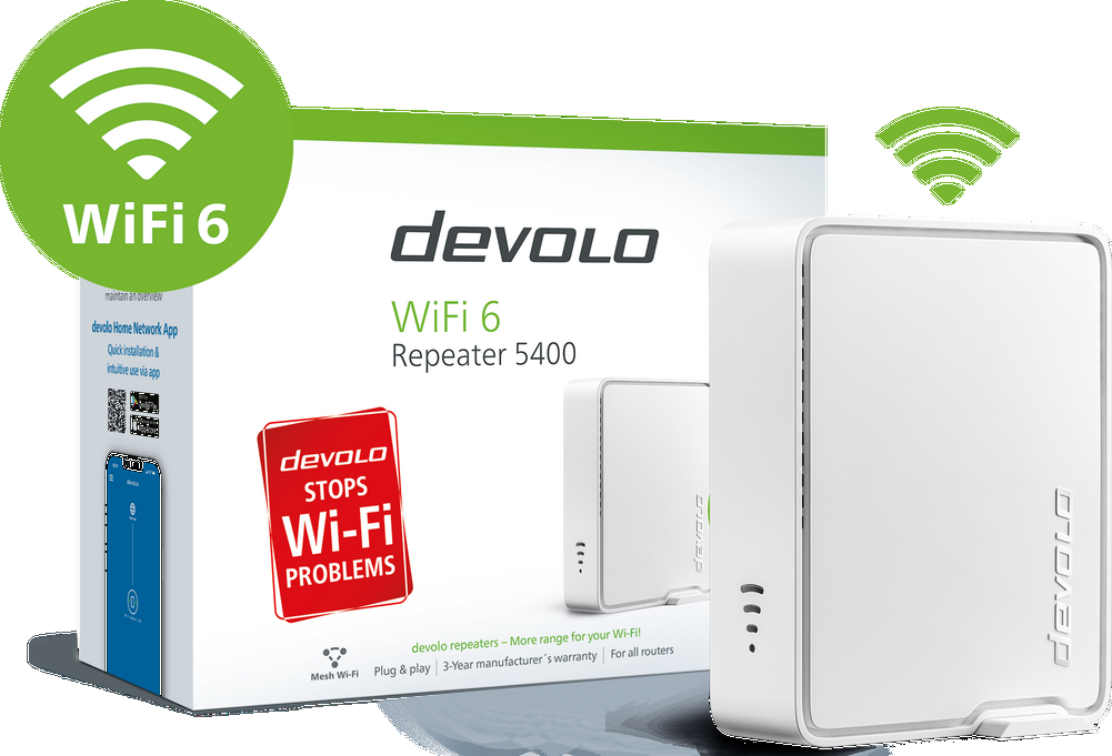devolo 5400 - Wifi Versterker - Wifi 6