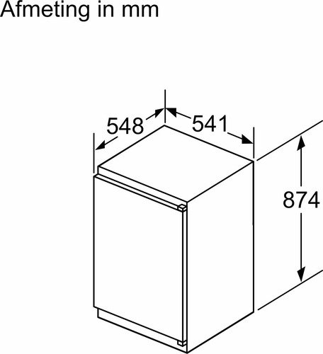 Bosch Koelkast Inbouw KIL22NSE0 - 7