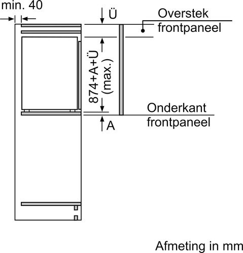 Bosch Koelkast Inbouw KIL22NSE0 - 8