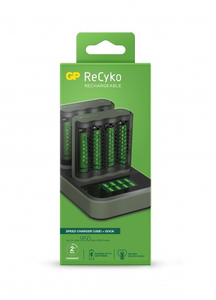 GP Batteries Pro-Line Docking-Station Batterijlader Incl. oplaadbare batterijen NiMH AAA (potlood), AA (penlite)