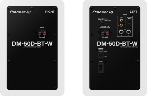 Pioneer DJ DM-50D-BT Blanc - 3