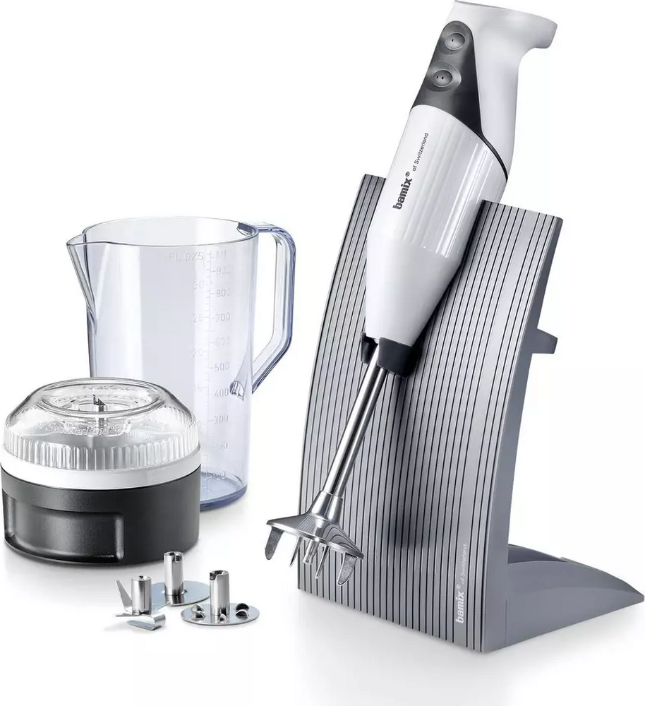 Bamix Staafmixer Swissline M200 Wit - 200 W - Met Accessoires En Smart Helpers