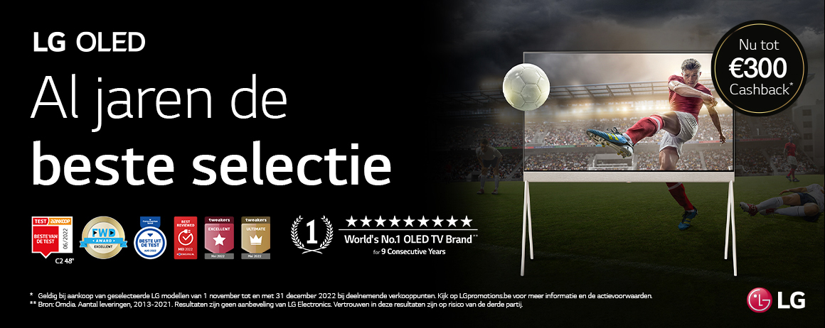 LG - Tot €300 Cashback LG - Tot €300 Cashback
