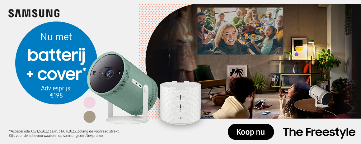 Samsung - The Freestyle Promotie Samsung - The Freestyle Promotie