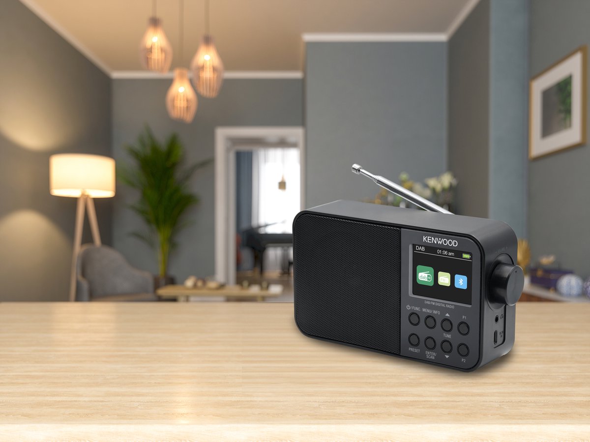 Kenwood DAB Radio CRM30DABB Art & Craft