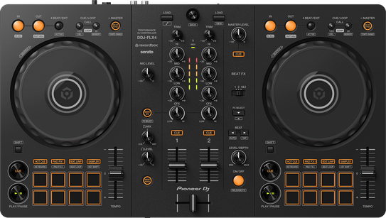 Pioneer DJ Controller DDJ-FLX4 + DM-40D | Art & Craft
