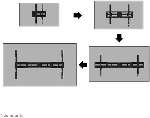 Neomounts by Newstar WL30S-950BL19 - 5