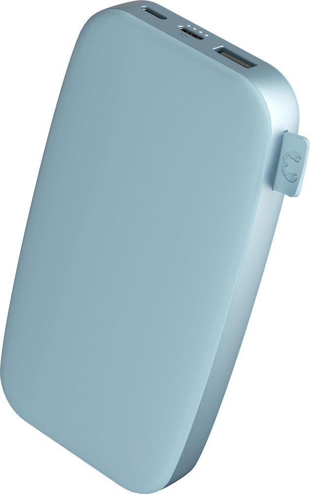 Fresh 'n Rebel - Powerbank 18000 mAh USB-C - Ultra Fast Charging & 20W PD - Dusky Blue - Lichtblauw