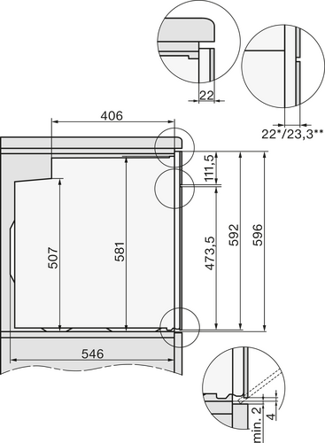 Miele Oven Inbouw H2465BOBSW-6