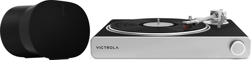 Victrola Stream VPT3000BSL + Sonos Era 300 Zwart - 1