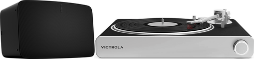Victrola Stream VPT3000BSL + Sonos Five Zwart - 1