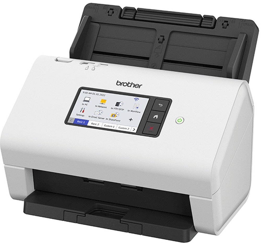 Brother ADS-4900W ADF-scanner 600 x 600 DPI A4 Zwart, Wit