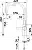 Blanco Jandora rvs geborsteld - 4