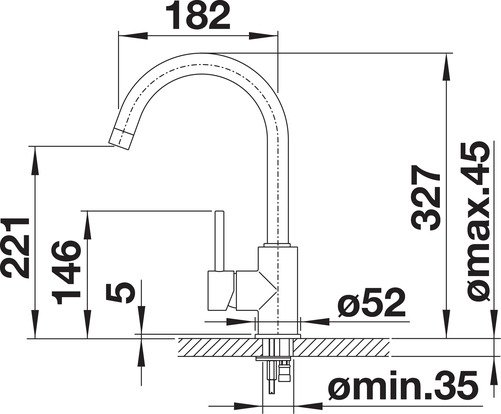 Blanco Mida zwart mat-3