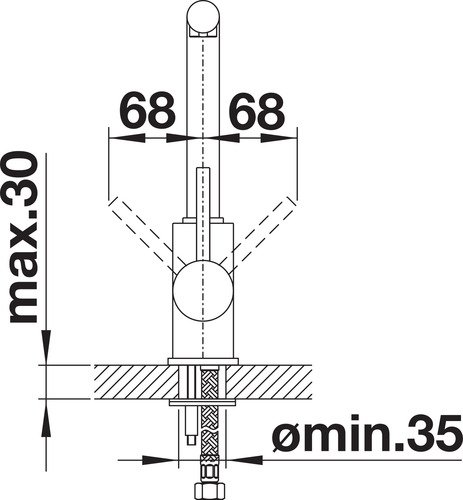 Blanco Mila zwart mat - 3