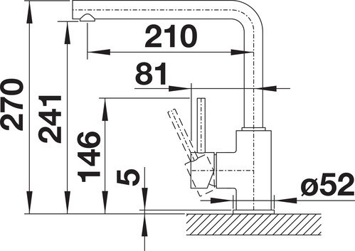 Blanco Mila zwart mat - 4