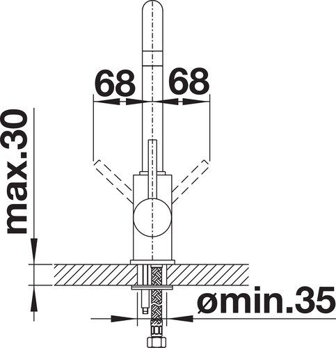 Blanco Mili zwart mat - 3