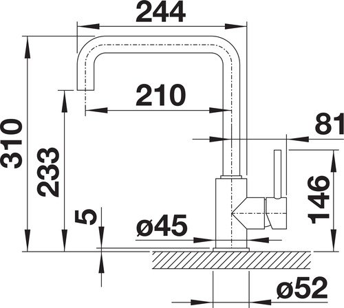 Blanco Mili zwart mat - 4