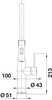 Blanco Sonea-S Flexo rvs geborsteld - 3