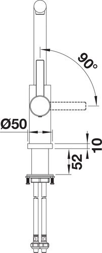 Blanco Lanora-F roestvrij staal geborsteld/inox brossé LD/BP - 4