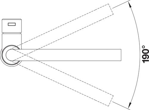 Blanco Lanora-S-F roestvrij staal geborsteld/inox brossé - 3