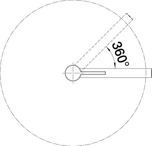 Blanco Mengkraan Linee rvs zijdemat - 3