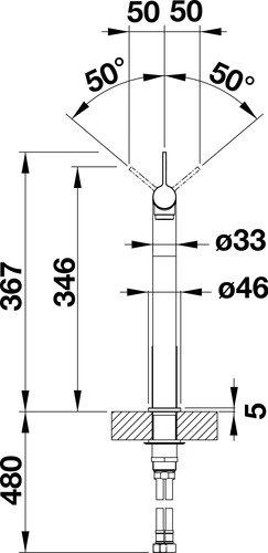 Blanco Mengkraan Vonda rvs geborsteld - 4