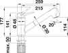 Blanco Wega-S II chroom/silgranit-wit - 3